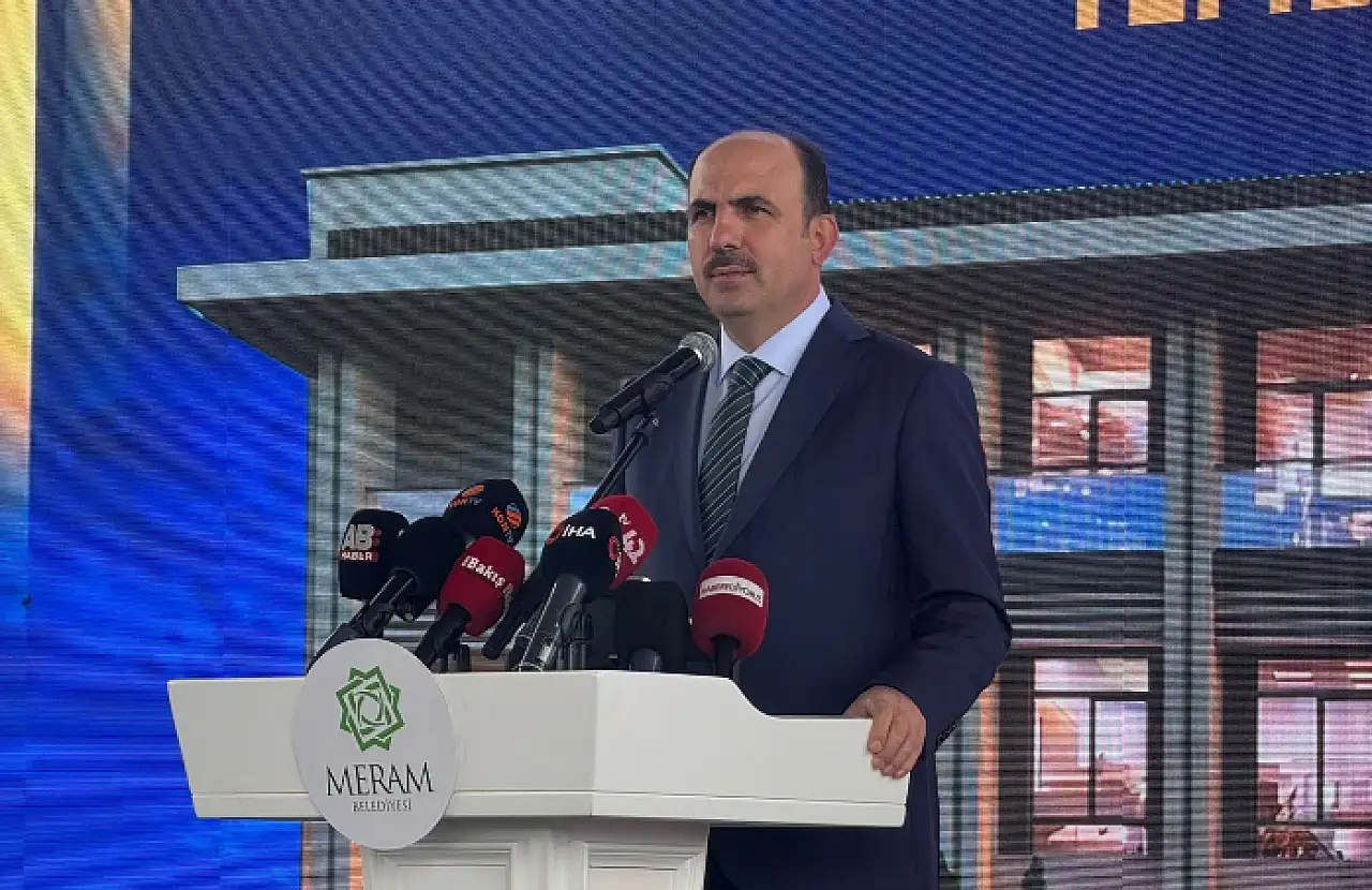 Meram'da 200 milyon TL'lik emniyet binasının temeli atıldı: Sürpriz tramvay hattı müjdesi verildi!