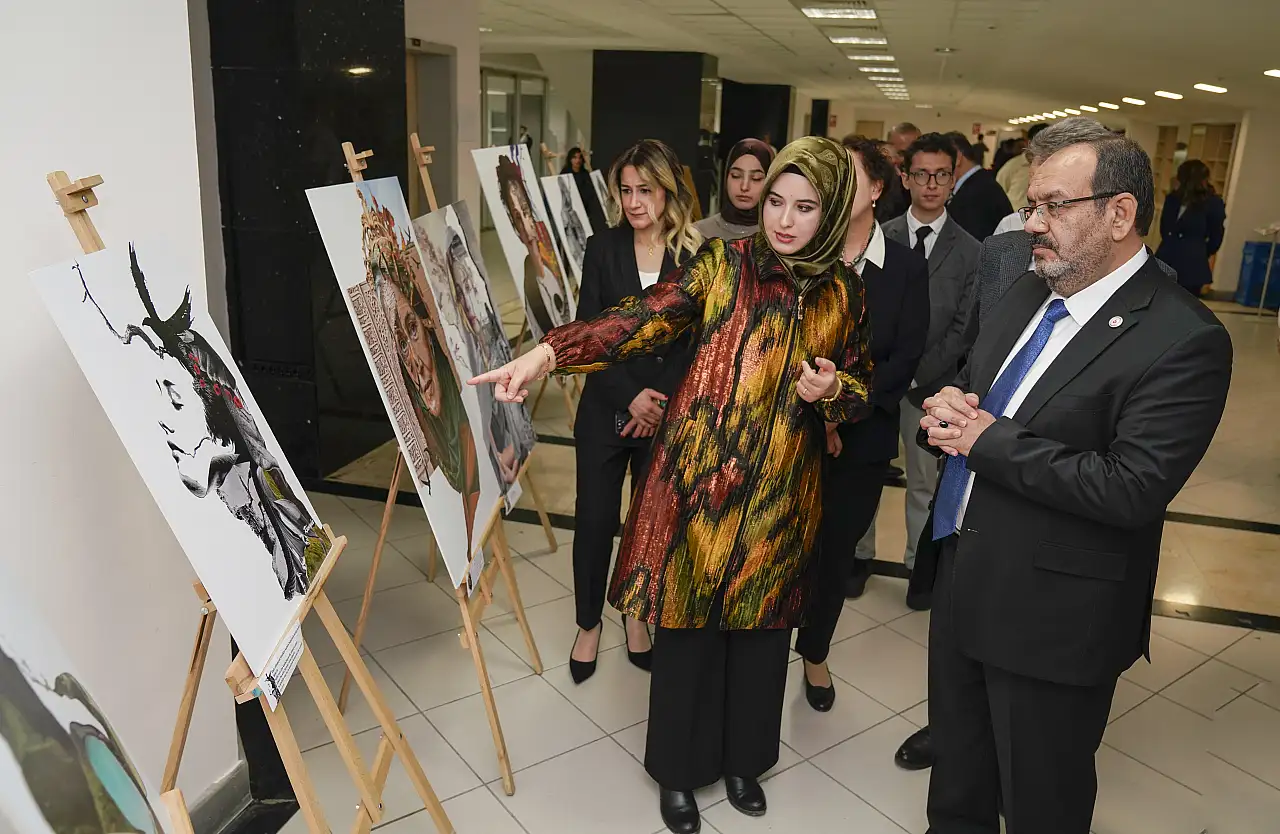 KTÜN'de kadına yönelik şiddete karşı panel ve sergi