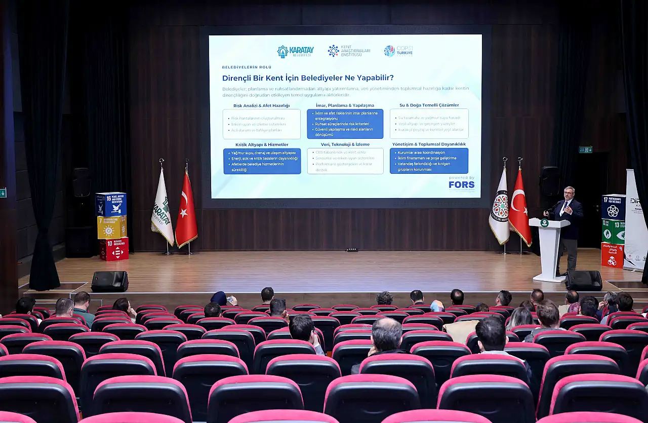 Konya'da şehirlerin geleceğini ilgilendiren çalıştay: 4 başlık masada