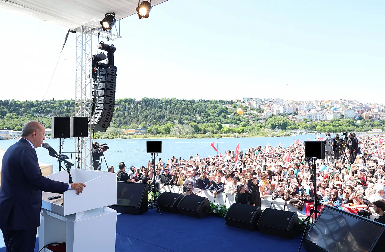 Cumhurbaşkanı Erdoğan: 'Fethin 573.yılı kutlu olsun, mübarek olsun'