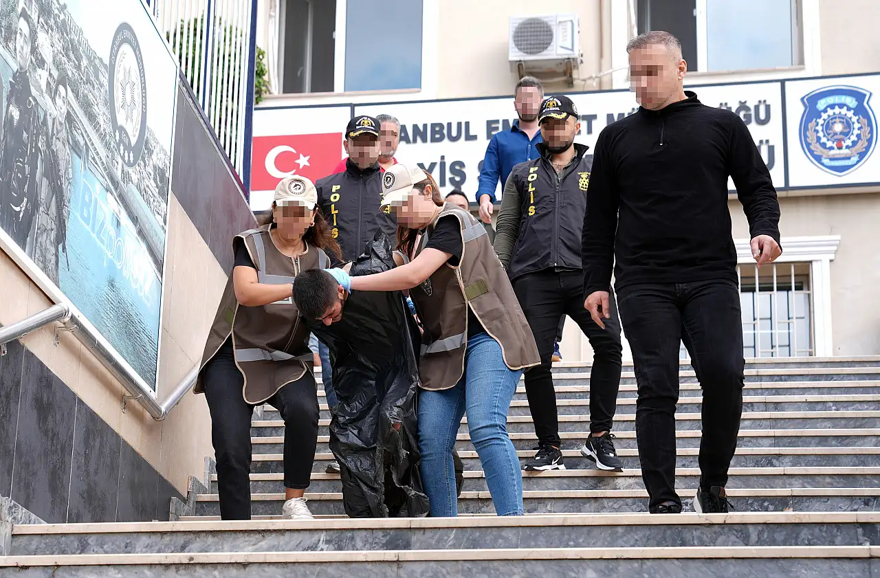 Polisi şehit eden zanlı adliyeye sevk edildi