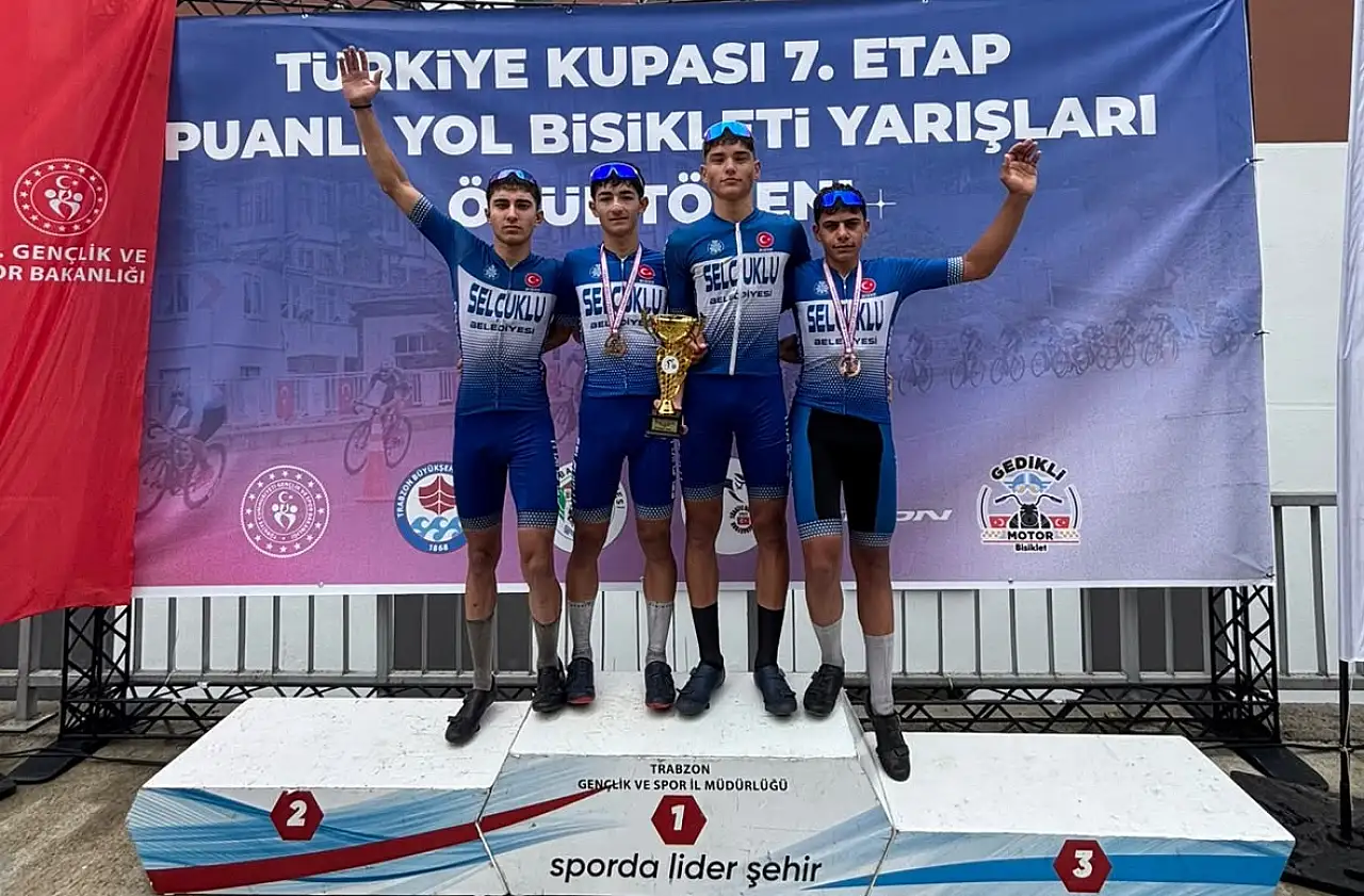 Selçuklu Belediyespor'dan dörtlü zafer! Türkiye şampiyonluklarıyla Konya'nın yine gururu oldular