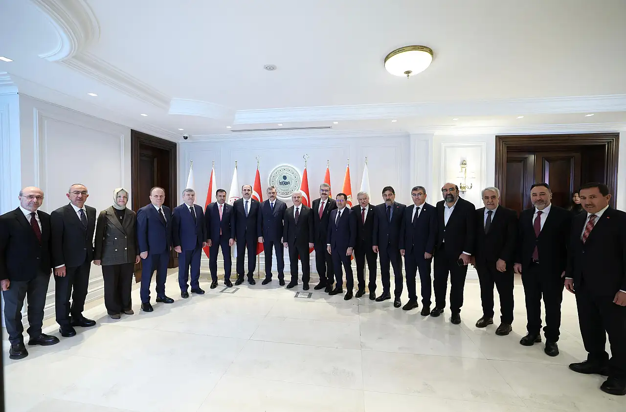 Konya protokolünden Mustafa Çiftçi'ye hayırlı olsun ziyareti