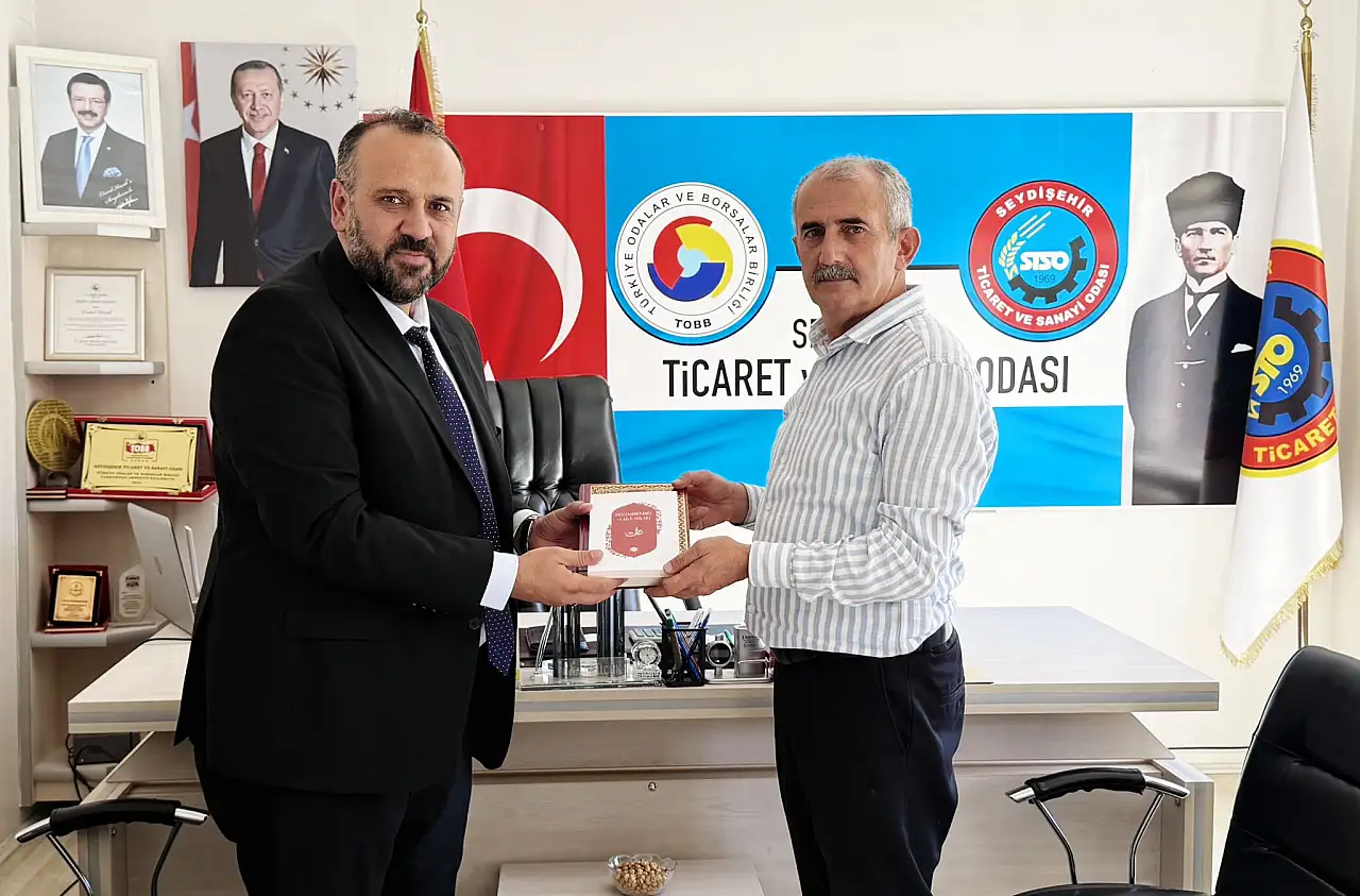 Konya'da Ahilik Haftası etkinliği: Müftü esnafla buluştu