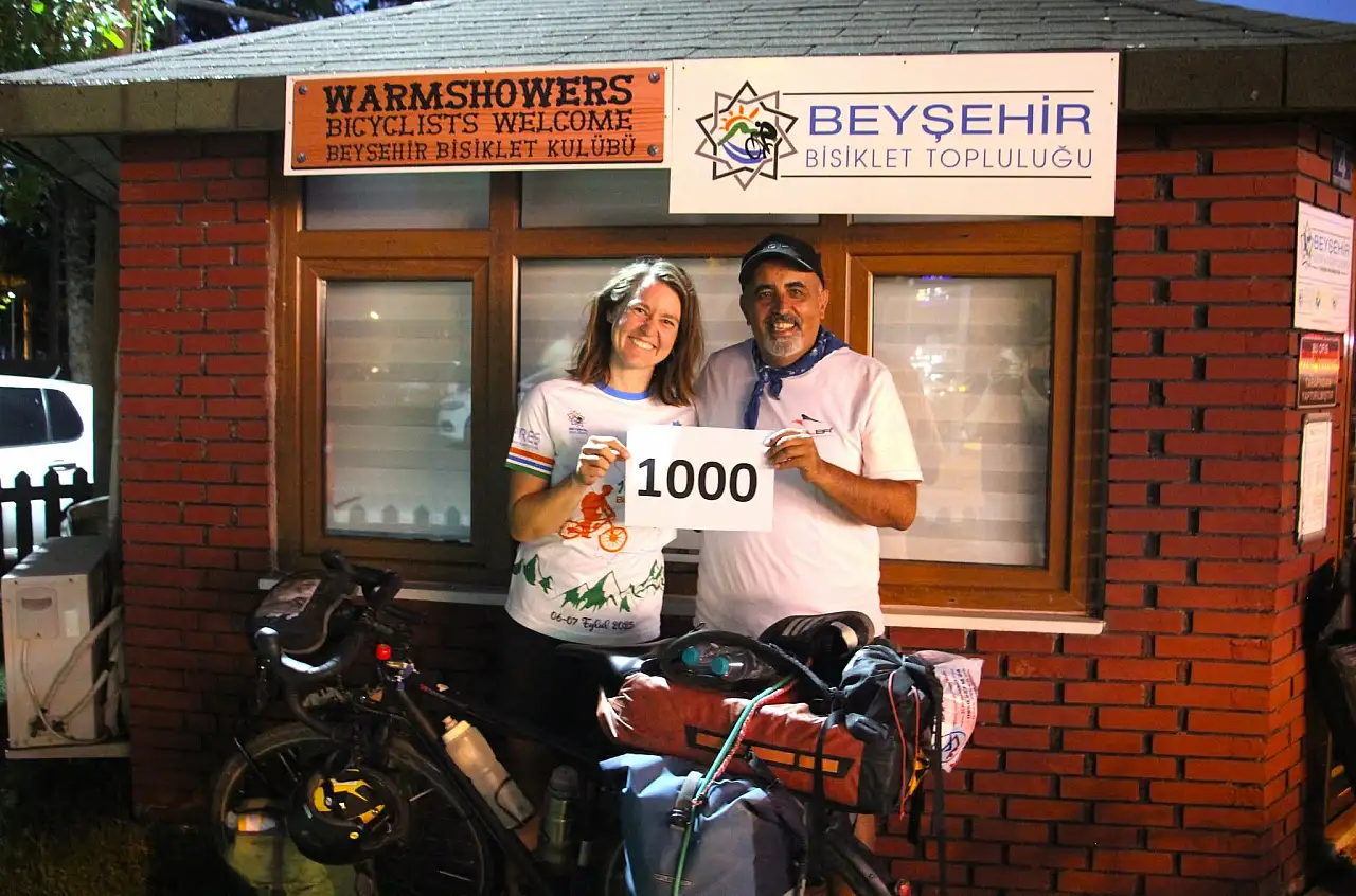 Dünyan pedallarını Konya'ya çevirdi! 8 yılda 1000 gezgin uğradı