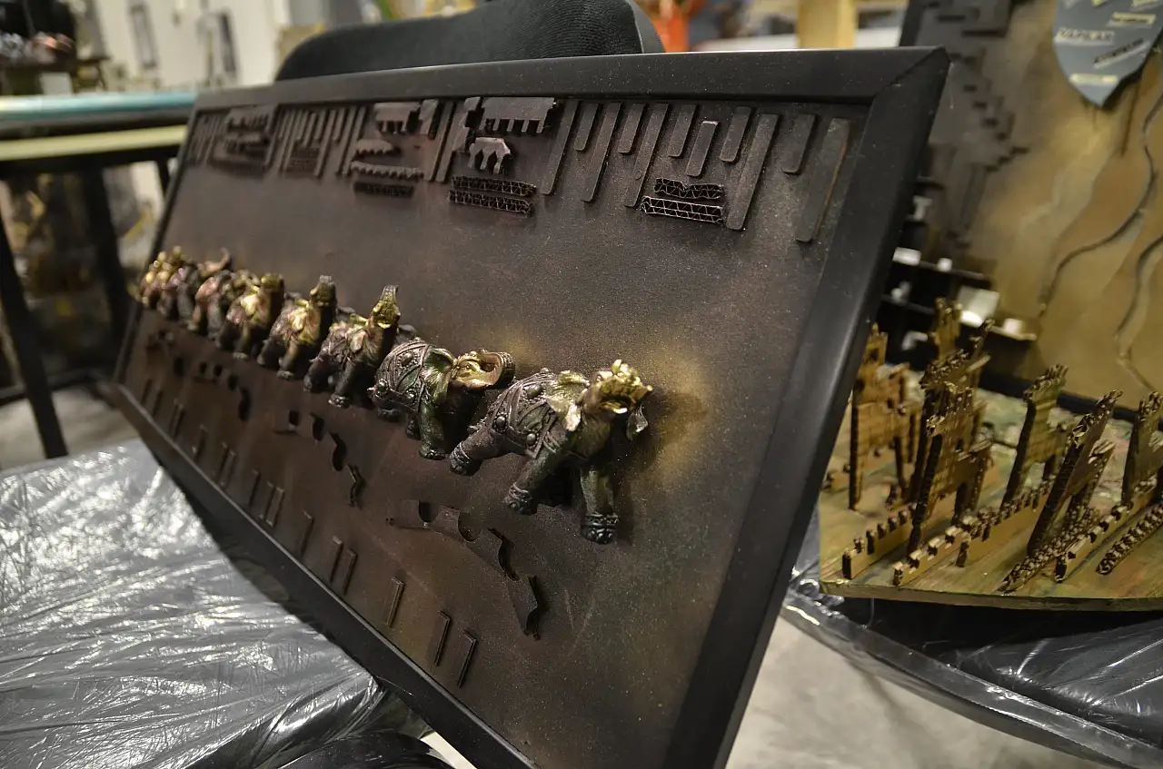 Konya'da öğretmen ve öğrencilerinden takdir toplayan davranış: Atıklar sanat eserine dönüşüyor