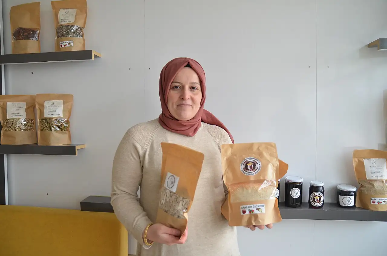 Konyalı kadınların ürünleri raflarda yerini aldı