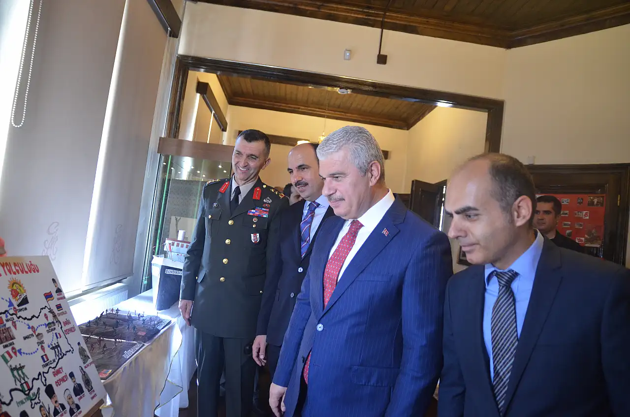 Atatürk'ün Konya Ziyaretinin 105. yılı törenle anıldı