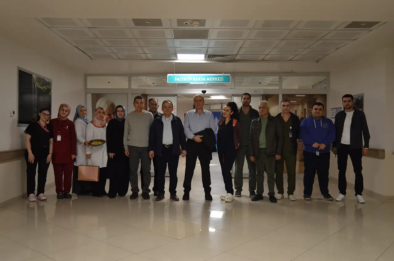 Konya'da şifa dağıtan ellere vefa ziyareti