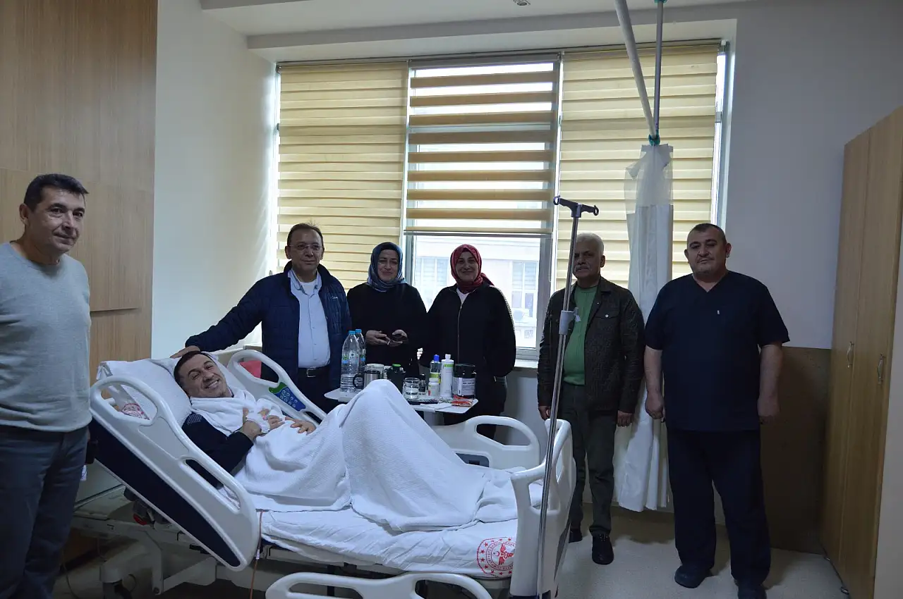 Konya'da şifa dağıtan ellere vefa ziyareti
