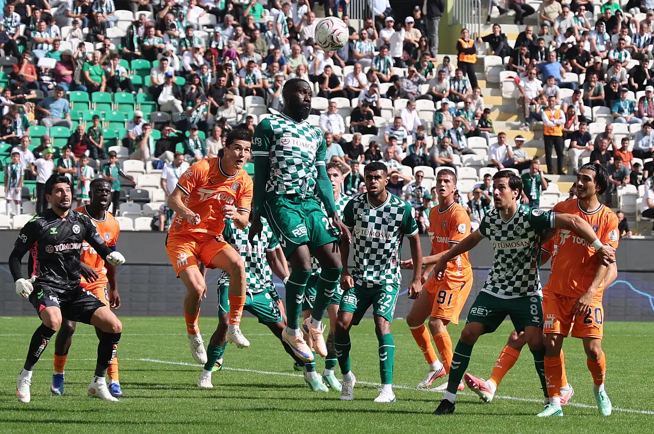 Tümosan Konyaspor Başakşehir karşısında 1 puana razı geldi