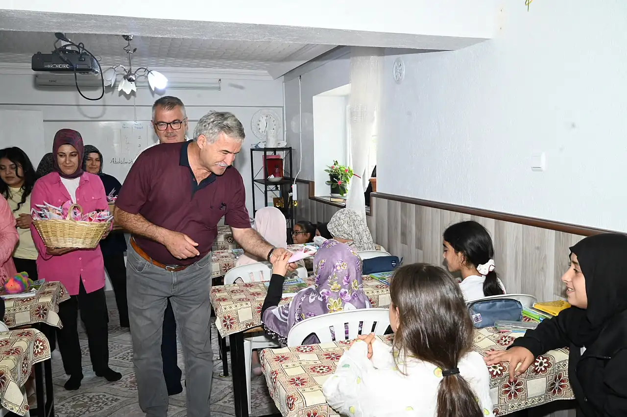 Konya'da Kur'an kursu öğrencilerine ziyaret