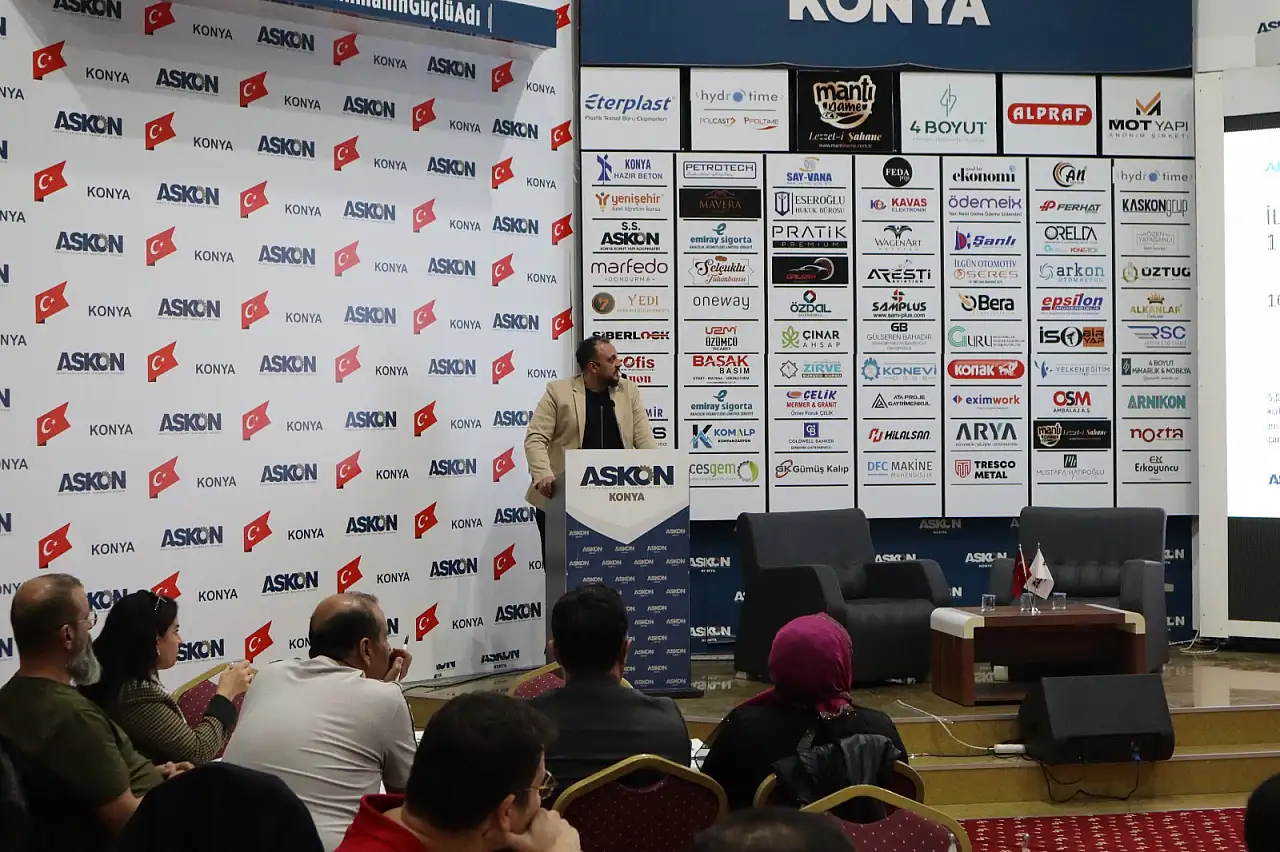 Konya ASKON'dan fark yaratan etkinlik: Markalaşmanın incelikleri anlatıldı