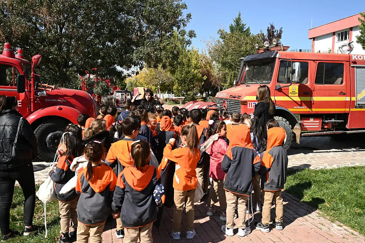 Konya Büyükşehir'den 41 bin öğrenciye afet bilinçlendirme eğitimi