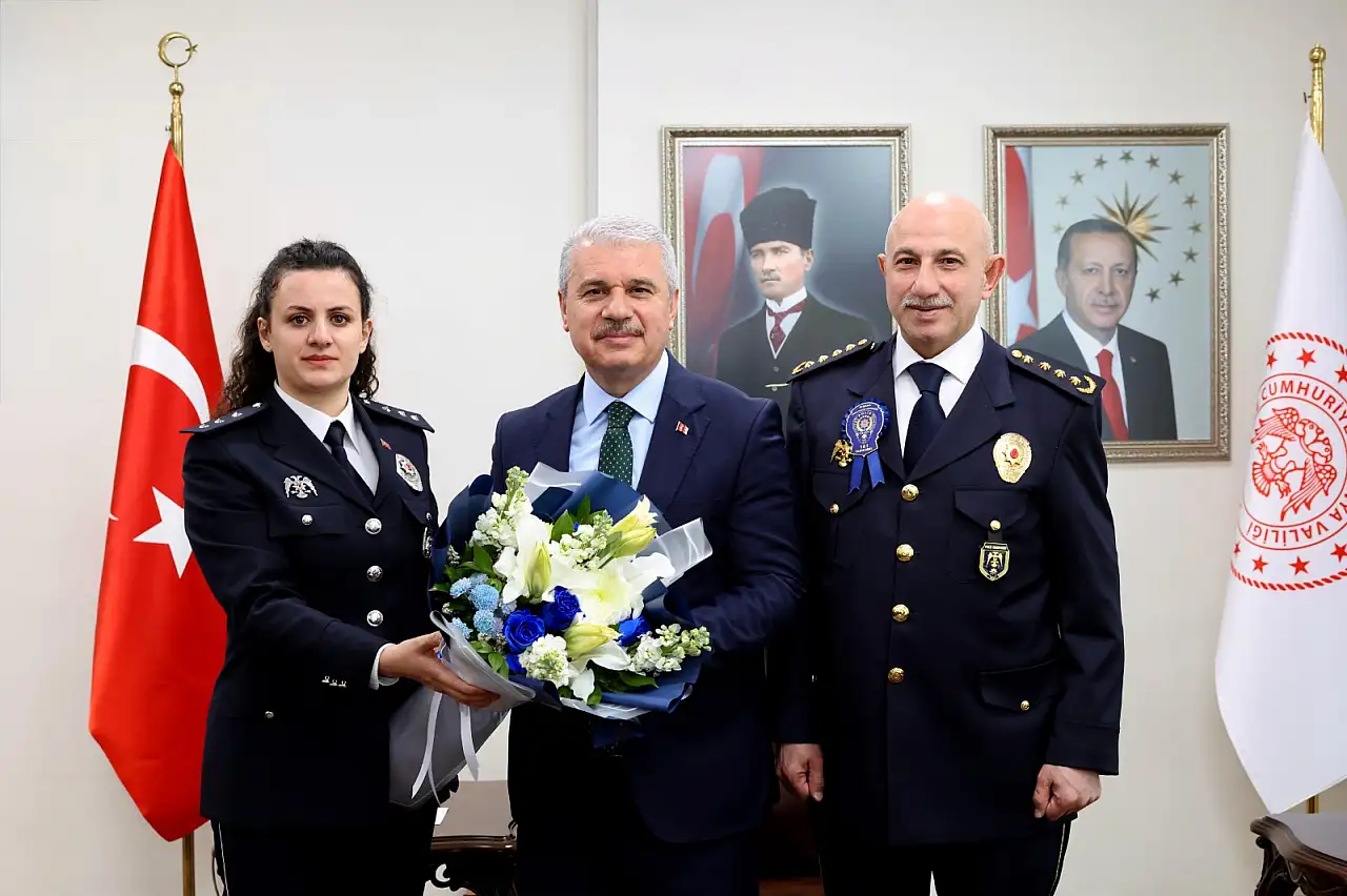181 yıllık gurur Konya'da kutlanıyor: Emniyet'ten Vali Akın'a ziyaret