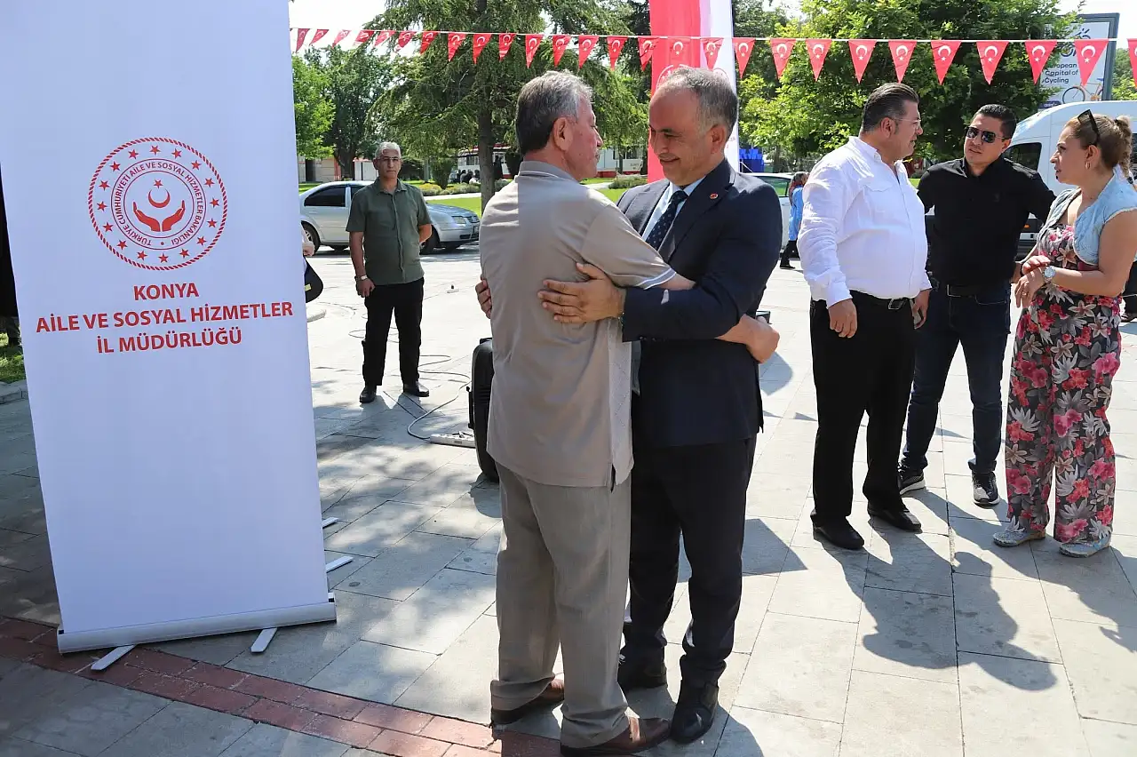 Konya Şehit Aileleri Derneği'nden anlamlı sergiye ziyaret