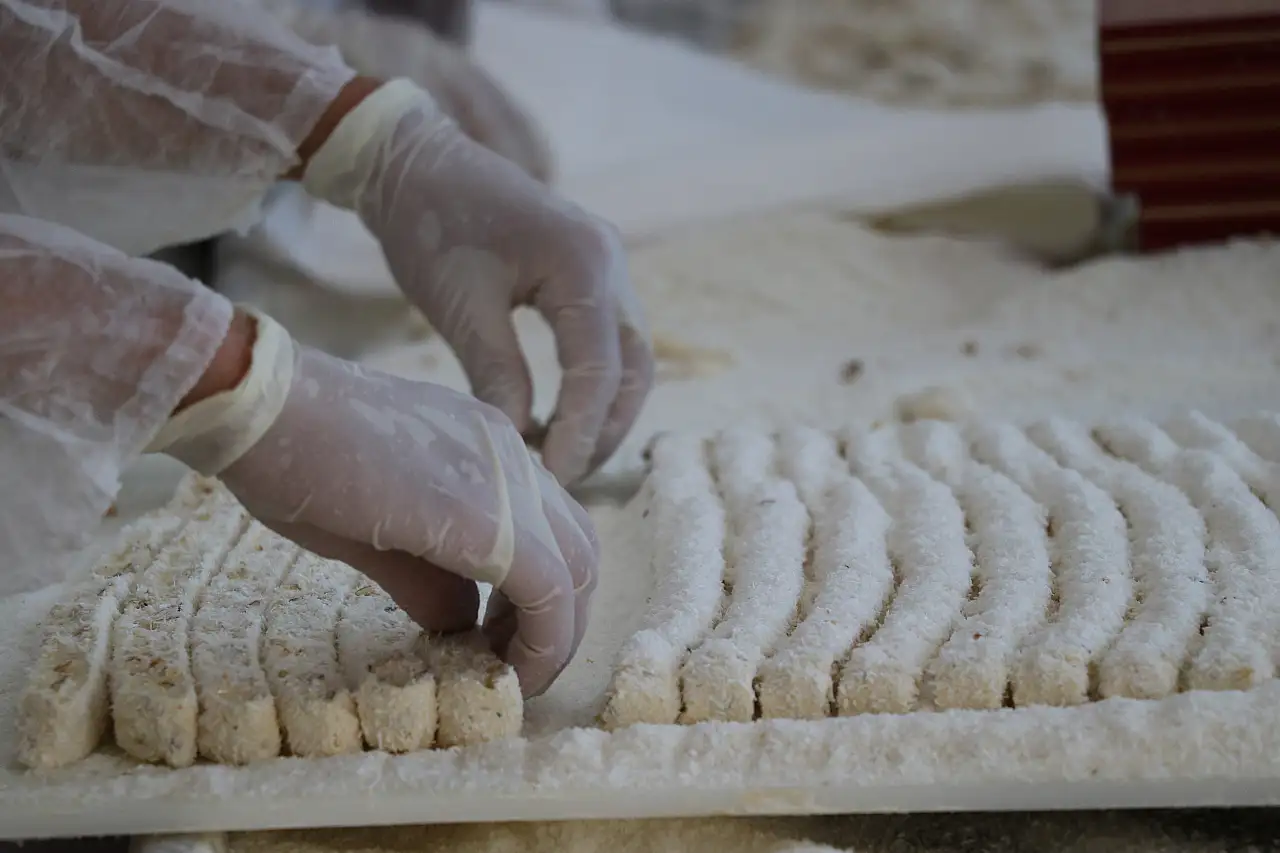 Safranbolu'nun lokum üreticilerinden bayram öncesi mesai