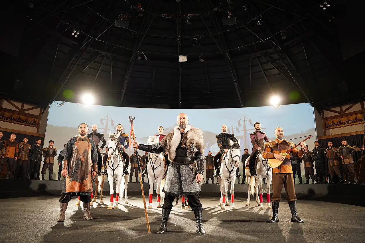 Bozdağ Film Platoları Turizme Açılıyor: 'Osman Bey ile Bala Hatun Kahramanlık Hikayeleri ve Atların Destanı' Gösterisi Başlıyor