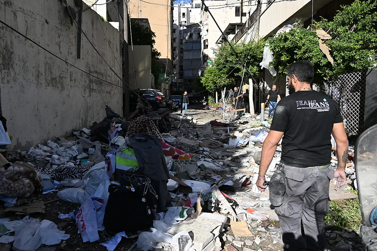 Beyrut'a düzenlenen hava saldırısında 6 kişi öldü