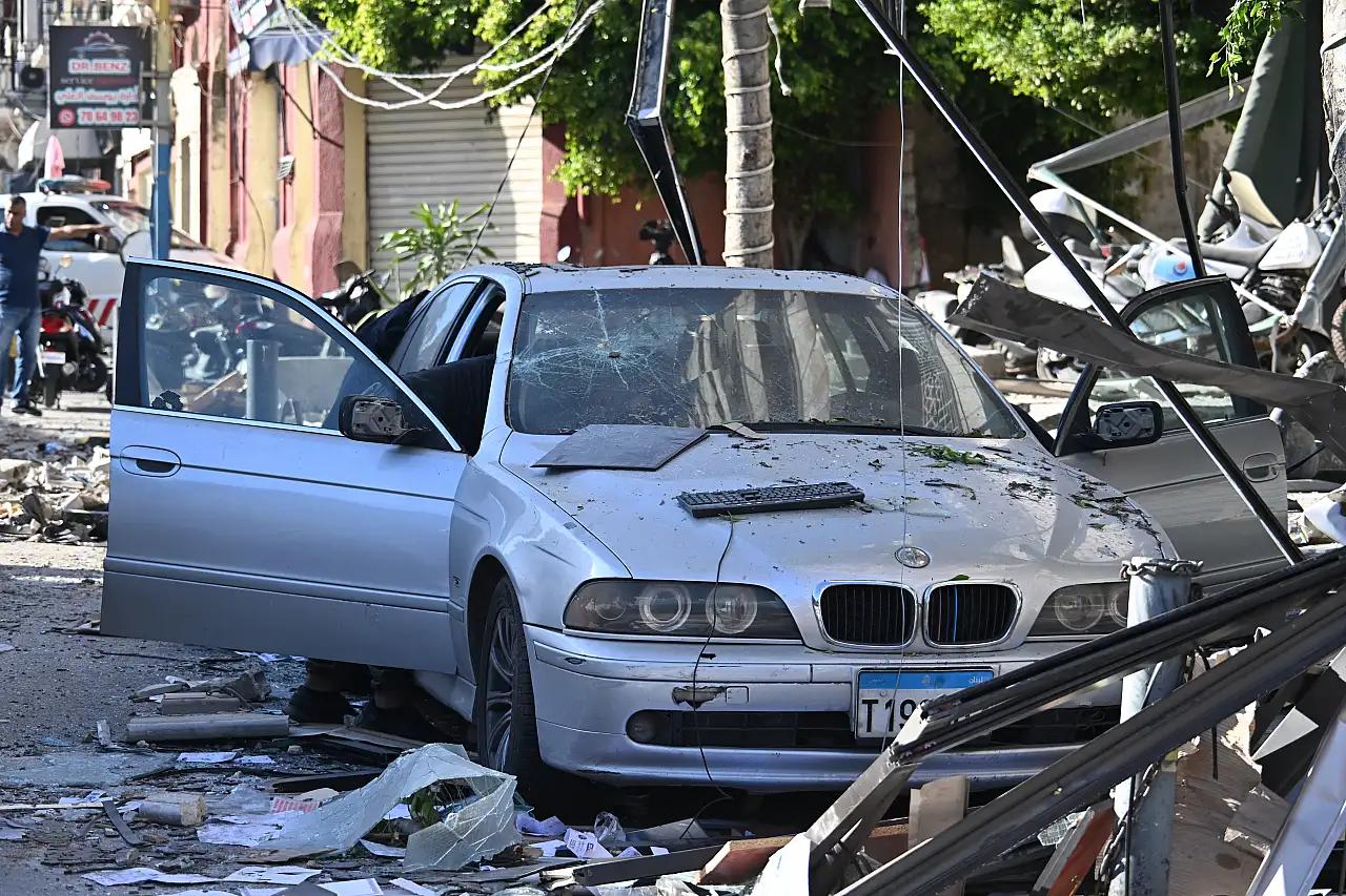 Beyrut'a düzenlenen hava saldırısında 6 kişi öldü