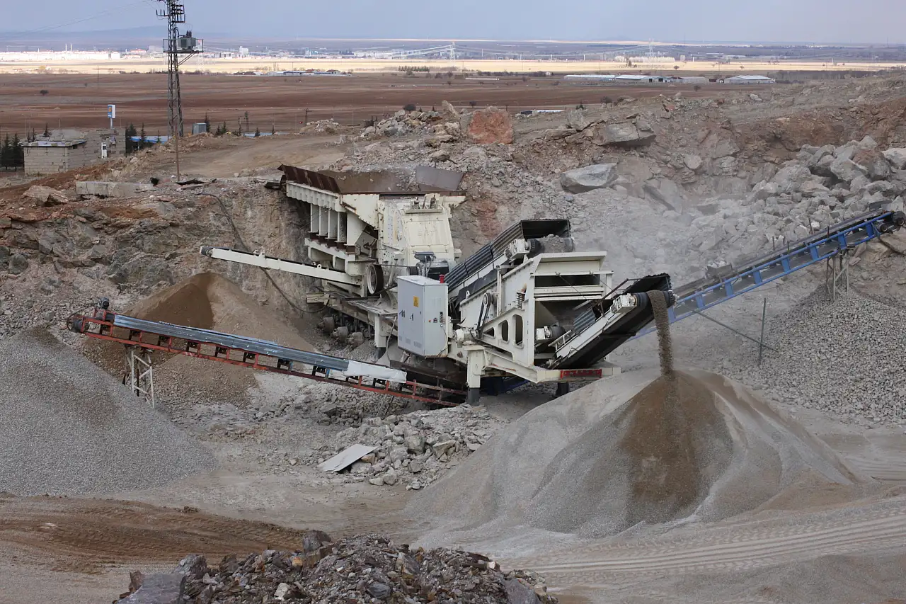 Konya'da altyapı çalışmaları için taş ocağı alındı