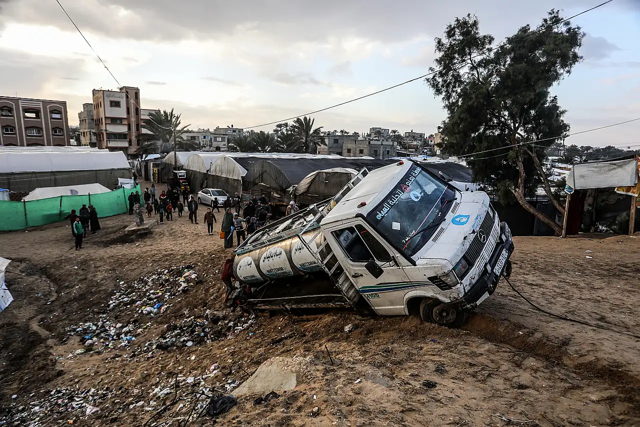 Soğuk hava koşulları  Filistinlileri olumsuz etkiliyor