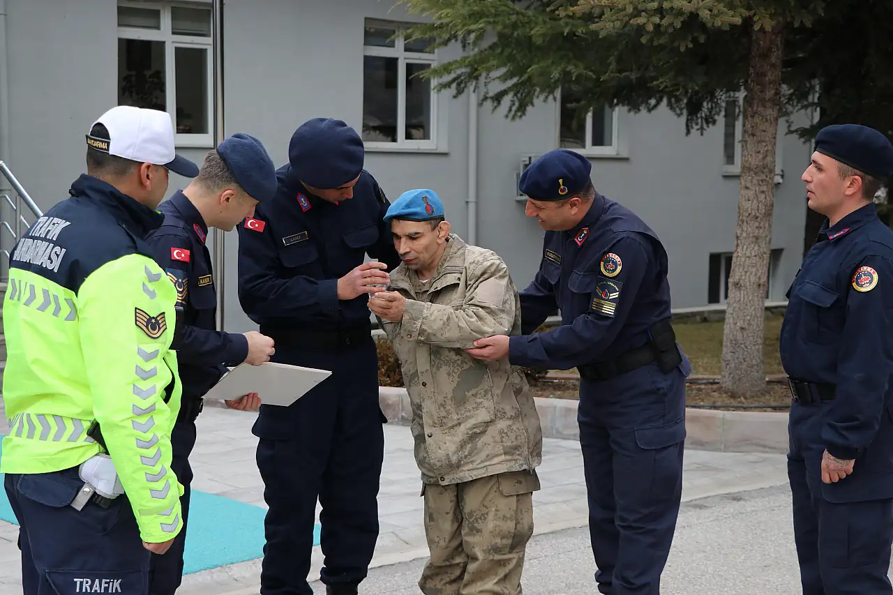 Engelli bireyin askerlik hayali gerçek oldu