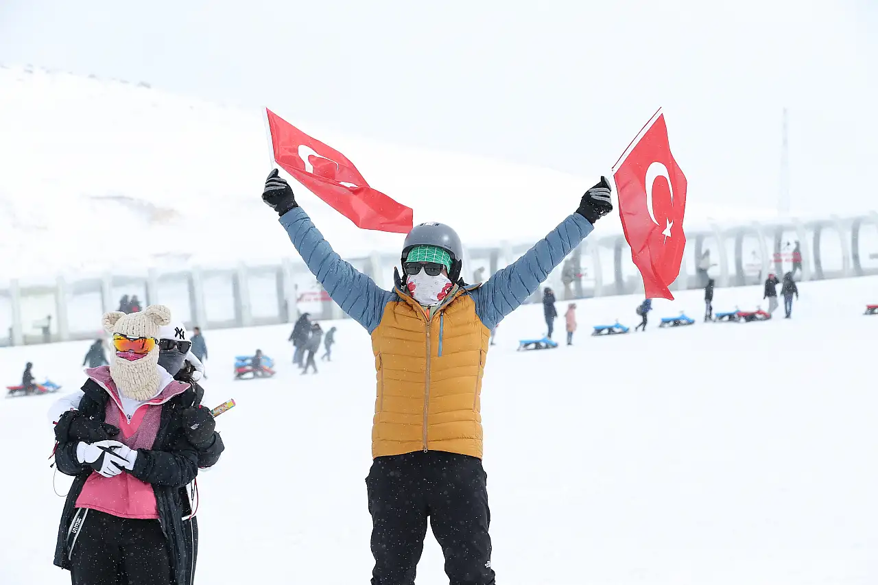 'Kardan Adam Şenliği' ilgiyle karşılandı