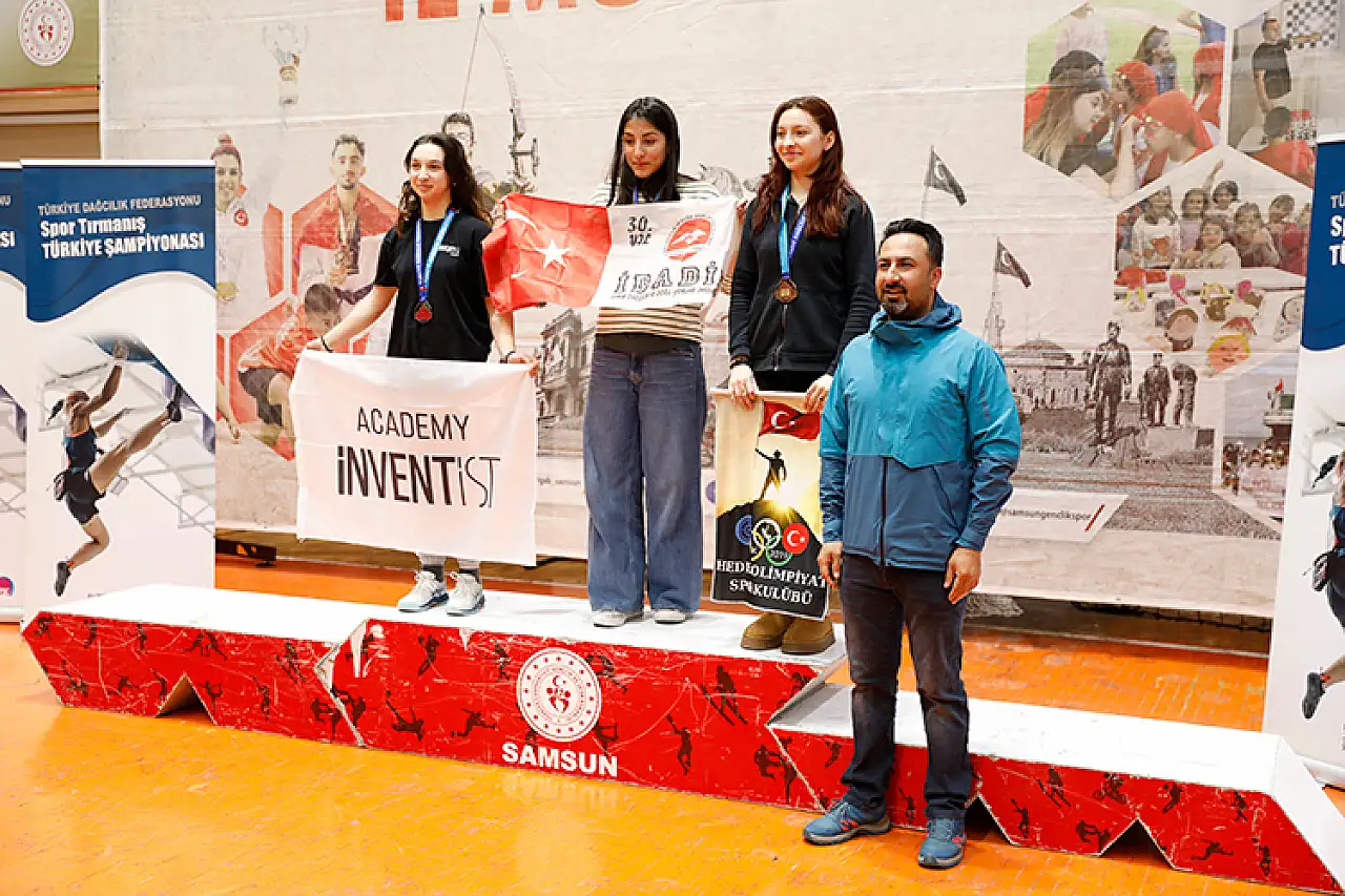 2025 Spor Tırmanış Gençler Türkiye Şampiyonası tamamlandı