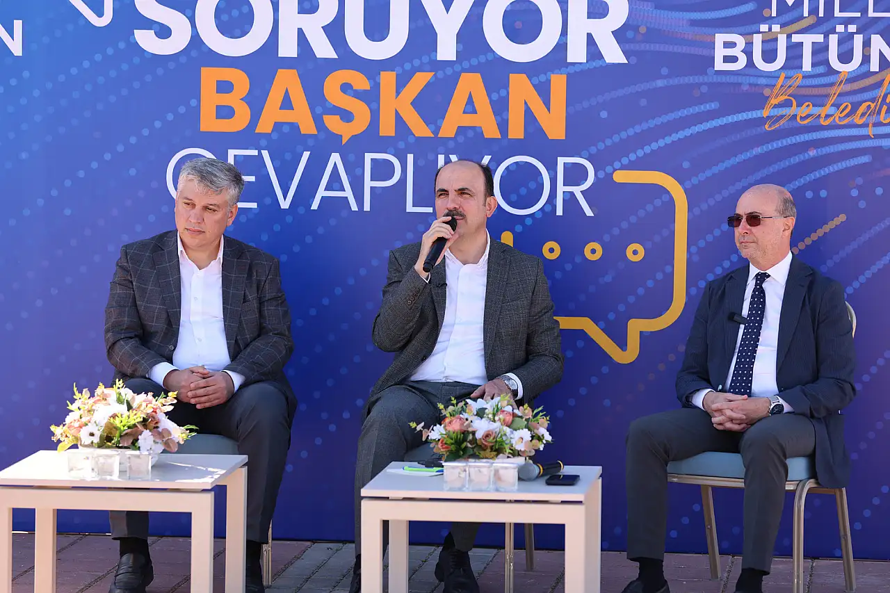 Selçuklu'da hizmet konuşuldu: 'Vatandaş Soruyor, Başkan Cevaplıyor' programına yoğun ilgi