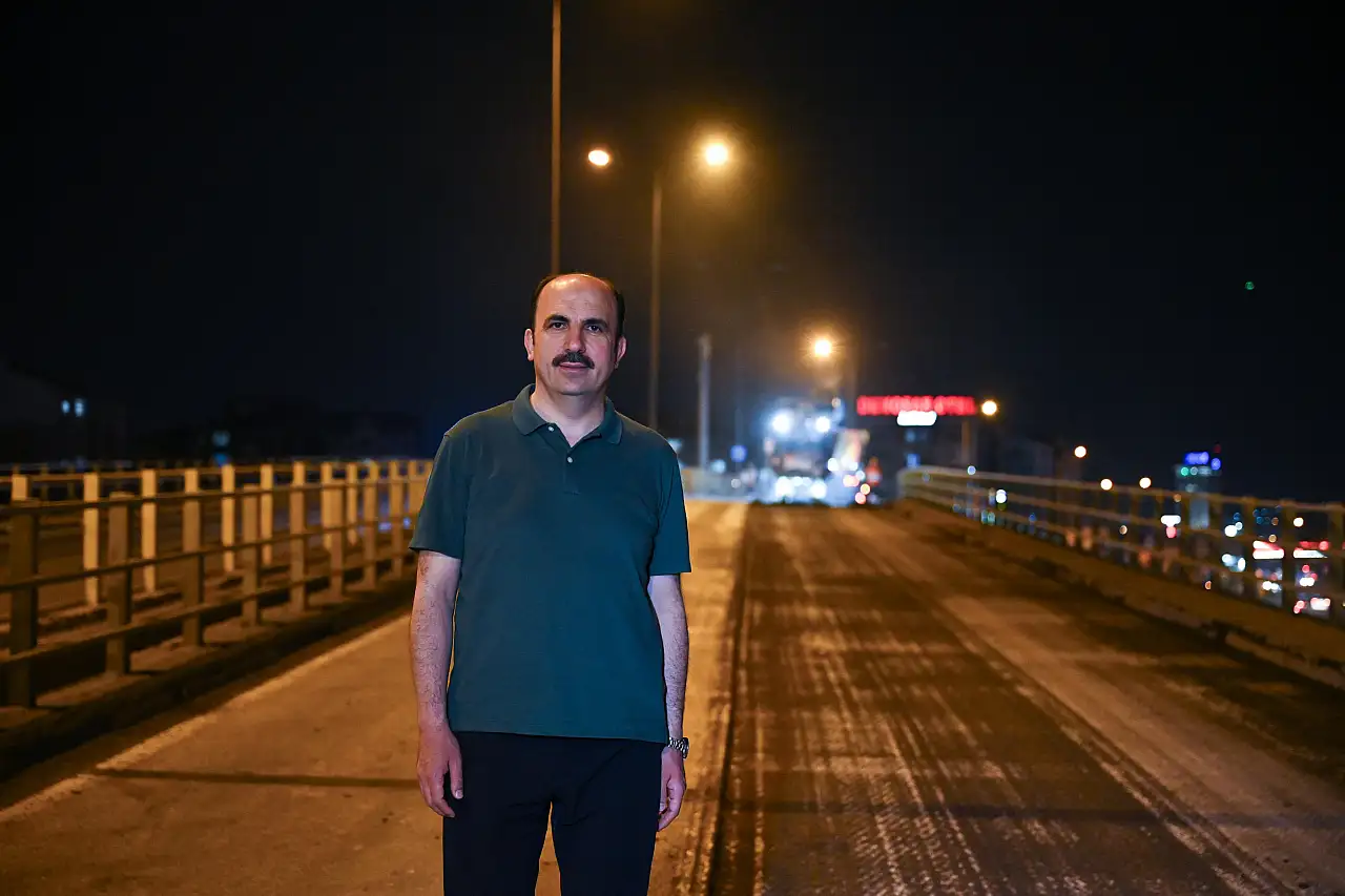 Başkan Altay'ın gece mesaisi