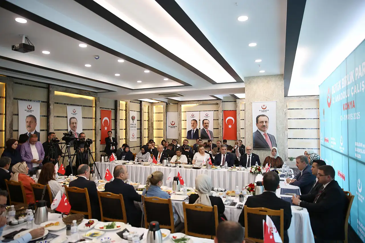 BBP Genel Başkanı Destici, Konya'da önemli açıklamalarda bulundu