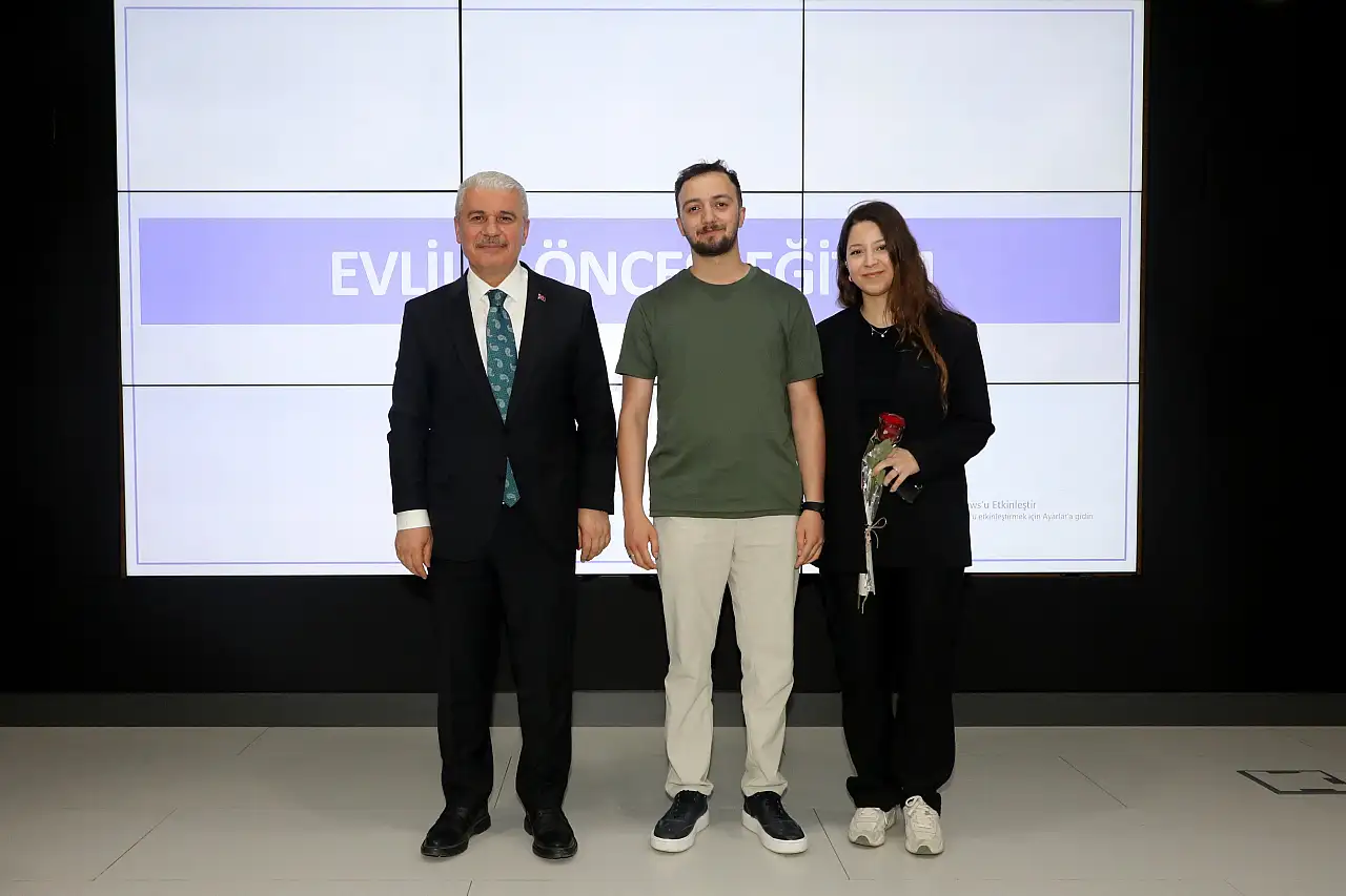 Evlenmeden önce evlilik eğitim aldılar
