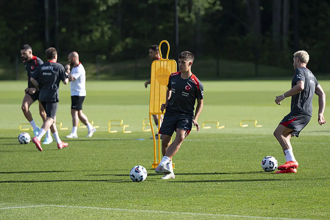 A Milli Takım, ABD kampındaki ilk antrenmanını tamamladı