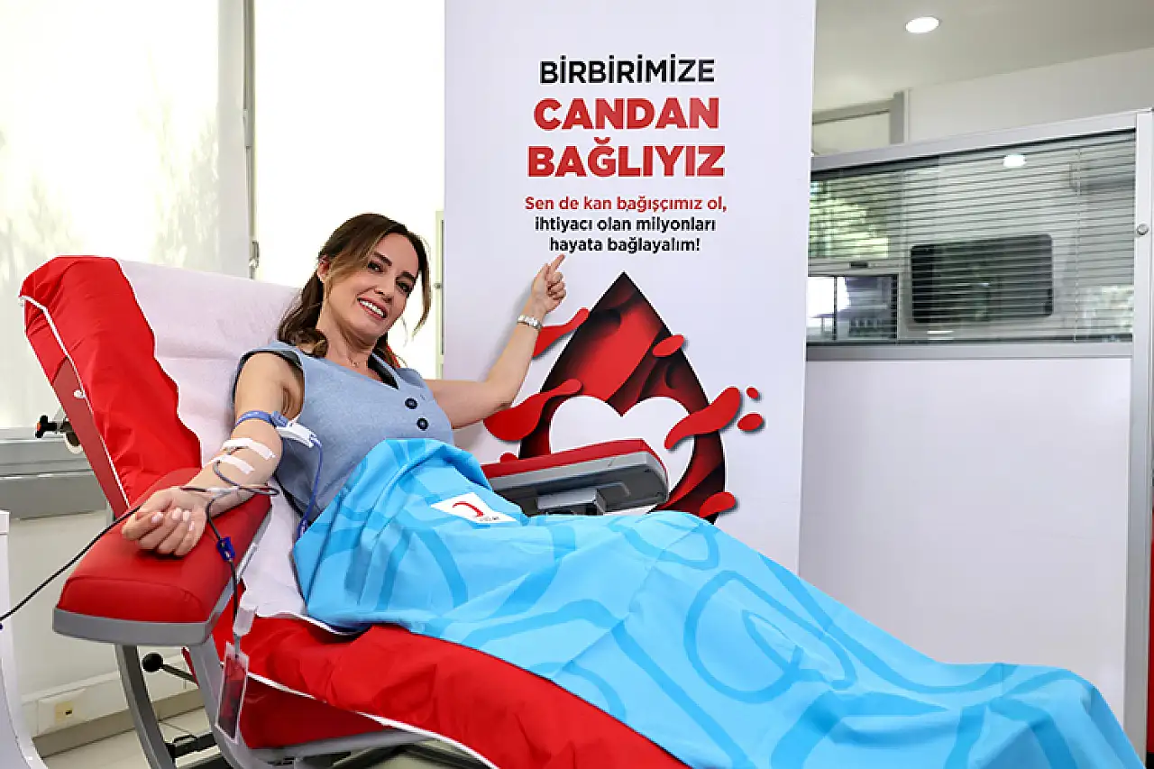 Ünlü isimlerden Kızılay'ın kan bağışı kampanyasına destek