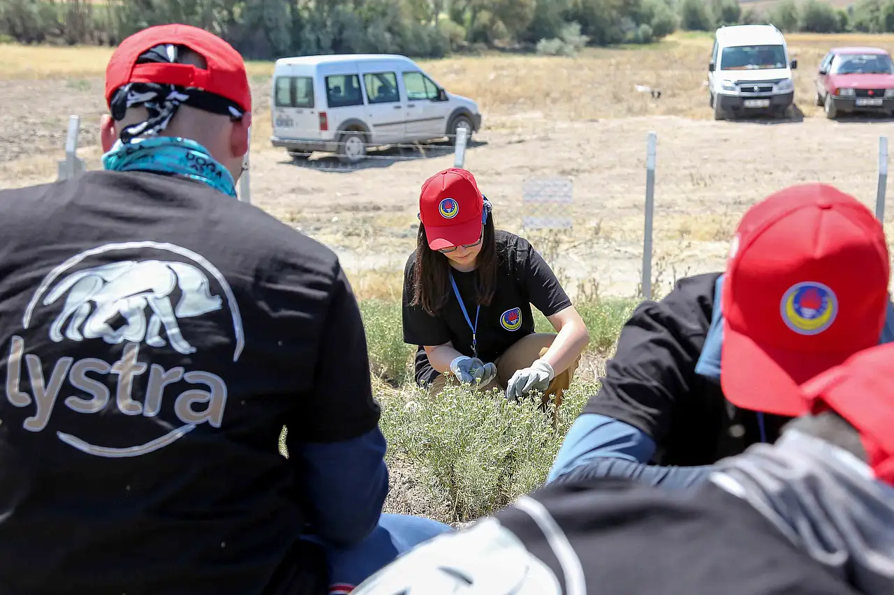 TED Konya Koleji öğrencileri Lystra'da buluştu