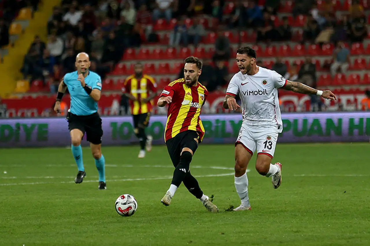 Kayserispor uzatmada kurtuldu, Gençlerbirliği 9 kişiyle direndi!