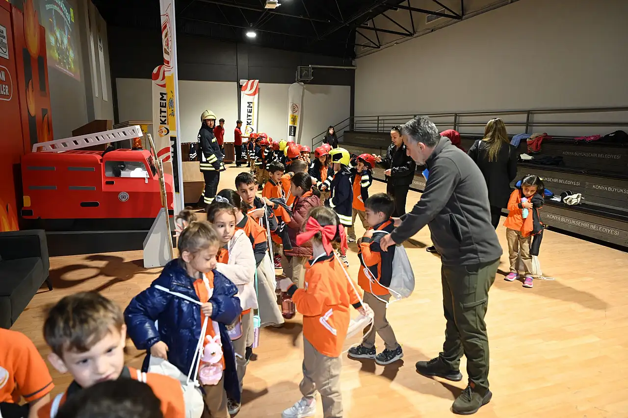 Konya Büyükşehir'den 41 bin öğrenciye afet bilinçlendirme eğitimi