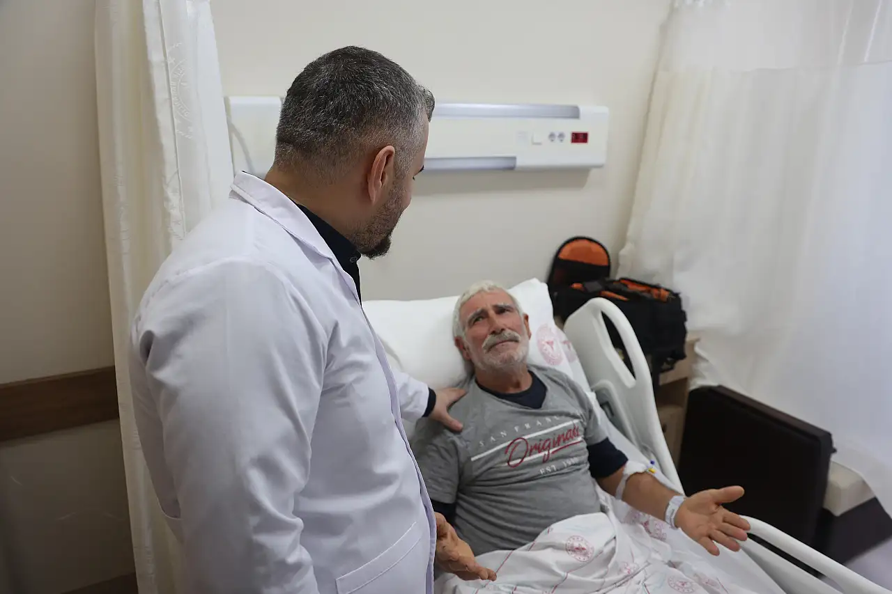 Konya'da çekmeye çalıştığı çadır, 4 hafta yürüyememesine sebep oldu