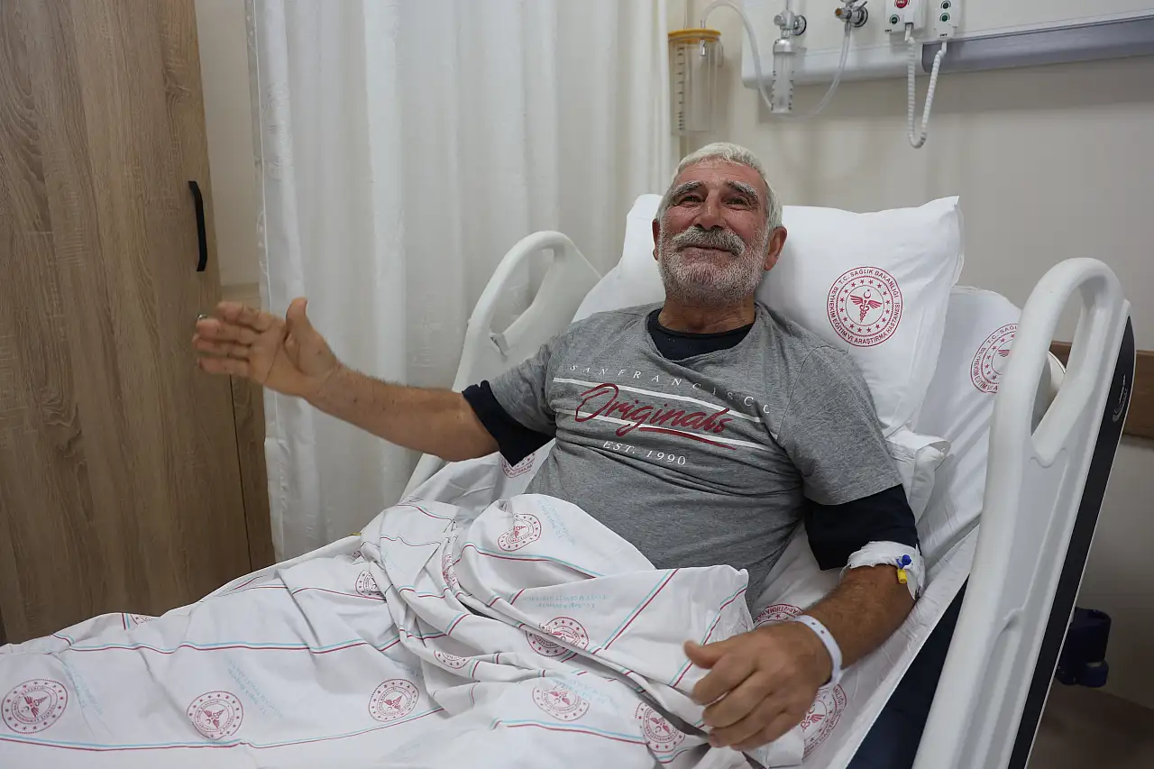 Konya'da çekmeye çalıştığı çadır, 4 hafta yürüyememesine sebep oldu