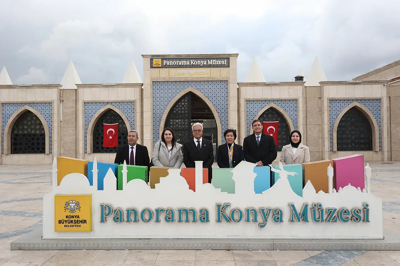 Mevlana'nın şehri Konya'da büyükelçiler ağırlandı