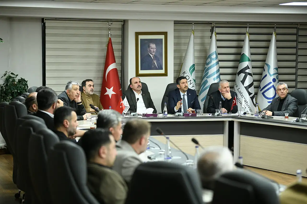 Konya'nın geleceği bu toplantıda konuşuldu