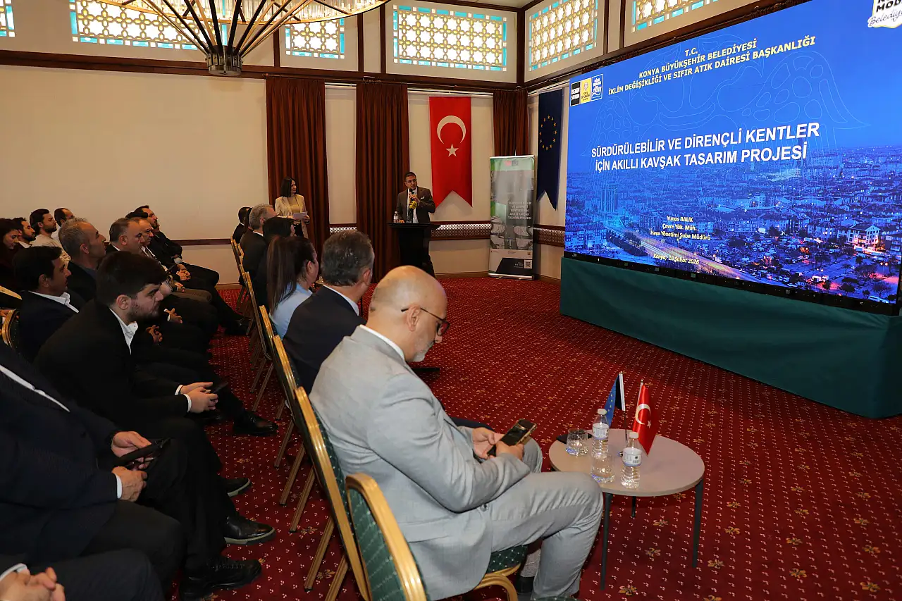 Konya'da trafiğe yapay zekâ dokunuşu: 14 kavşakta akıllı dönüşüm başlıyor