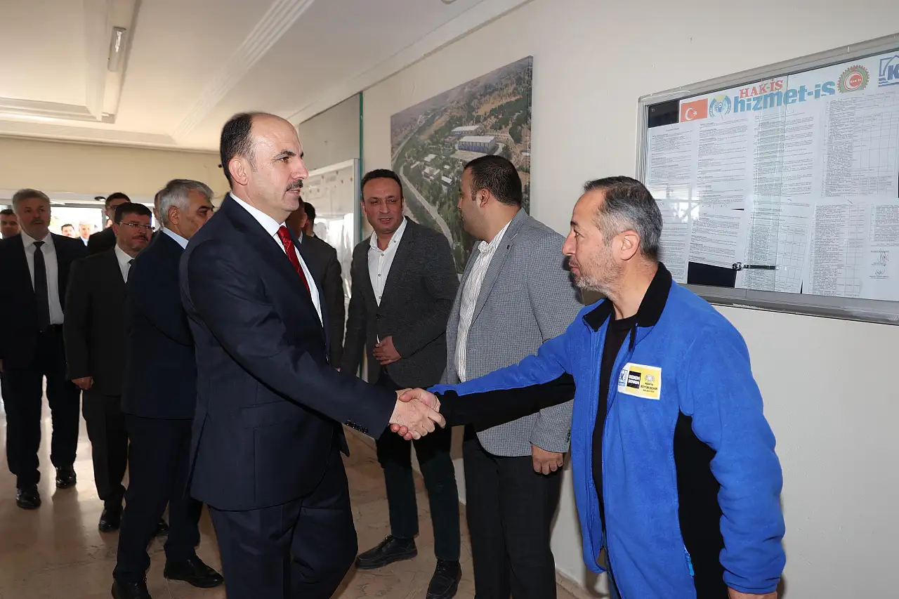 Konya'da içme suyu güvencesi: Başkan Altay tesisleri inceledi
