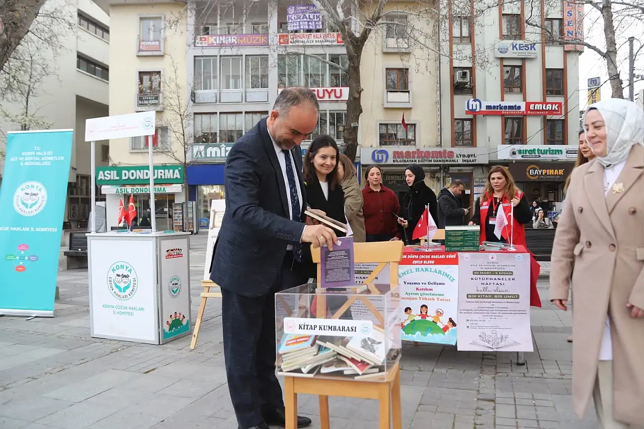 Konya'dan çocuklara umut projesi: Evlerde kütüphane kuruluyor