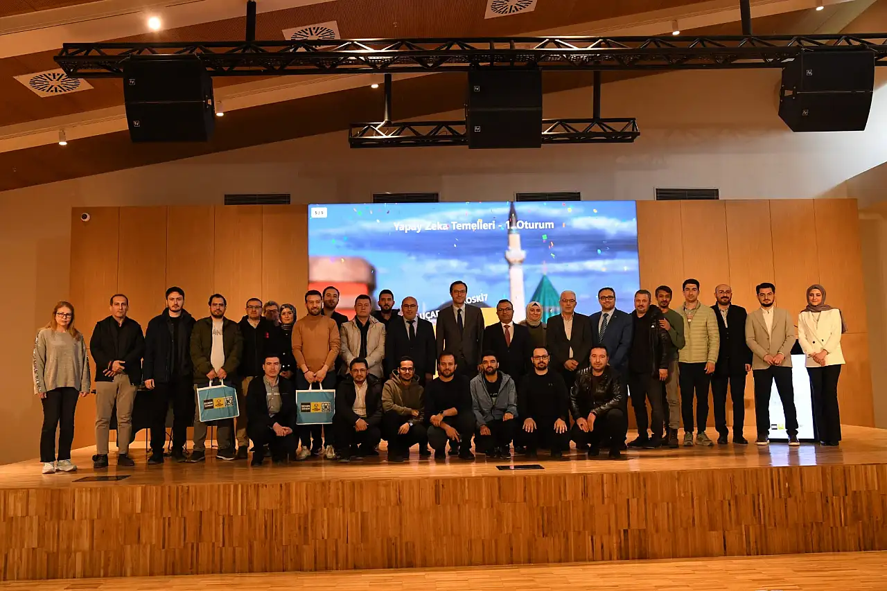 Konya'da KOSKİ personeline yapay zeka eğitimi: Dijital dönüşüm başladı