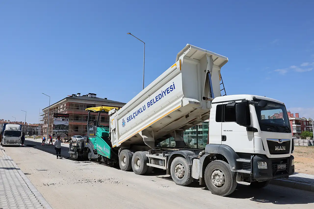 Konya'da yol konforu artıyor