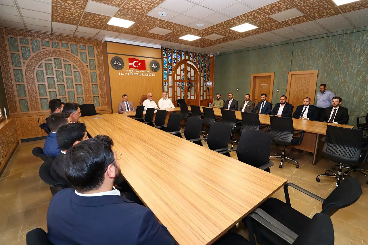 Konya'da din görevlileri sınav heyecanı yaşadı