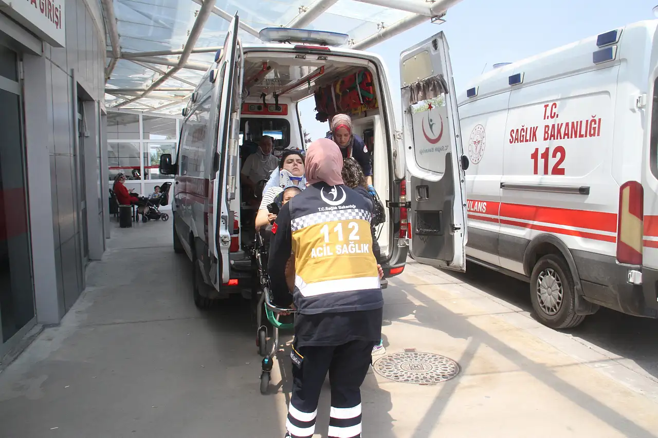 Konya'da korkutan kaza! 5 kişi hastaneye kaldırıldı