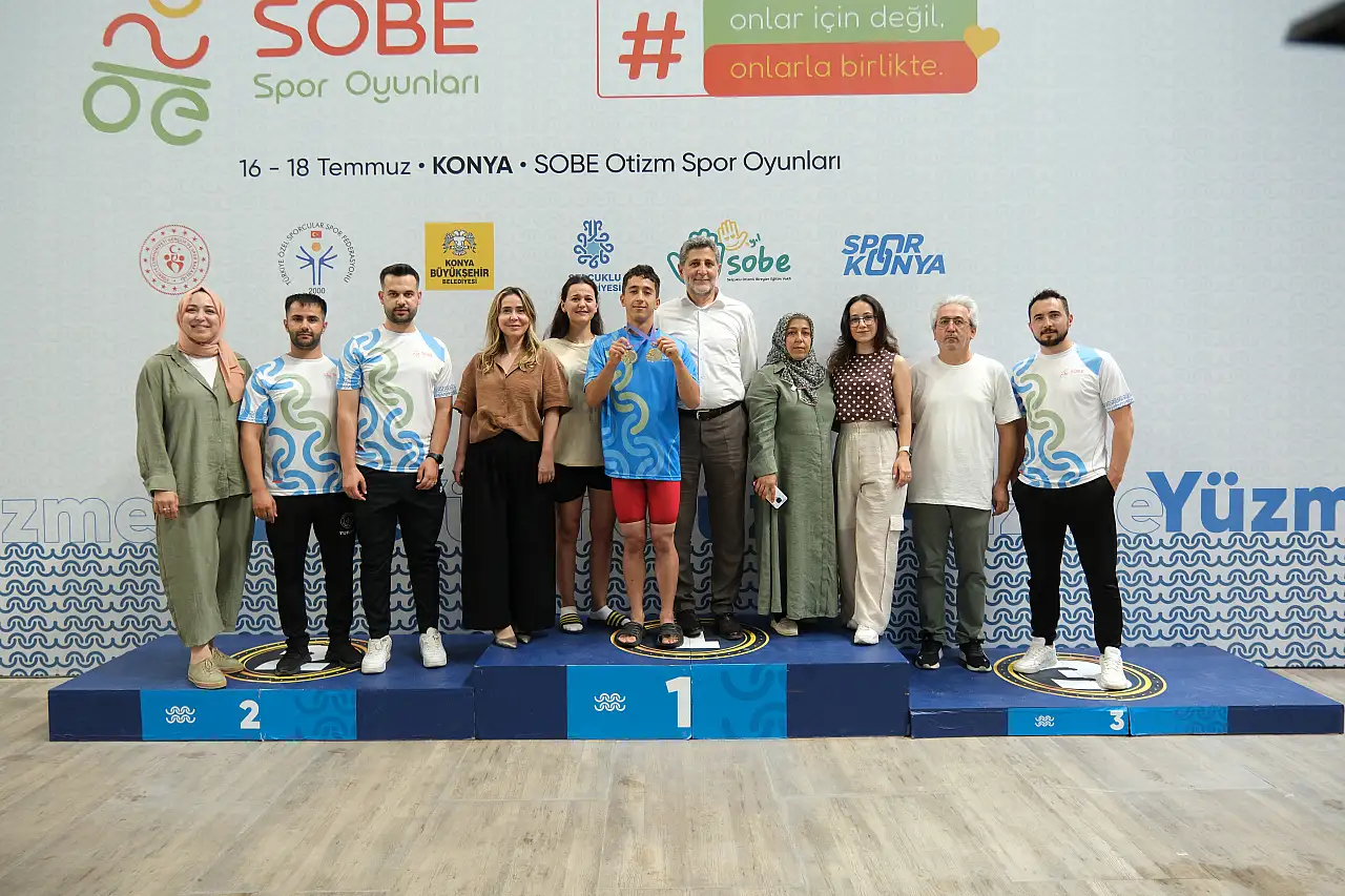 Konya'da madalya yağmuru! SOBE'den milli takıma uzanan büyük başarı
